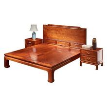 红木床图片大全 各种款式红木床产品图欣赏【15图