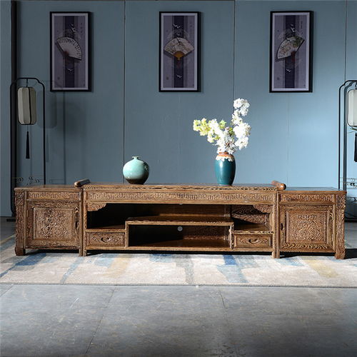 鸡翅木电视柜生产厂家 垲欣家具 在线咨询 鸡翅木电视柜高清图片 高清大图