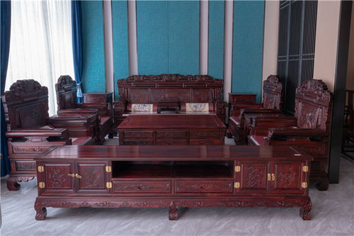 黑酸枝电视柜 聚木堂红木 在线咨询 花园黑酸枝