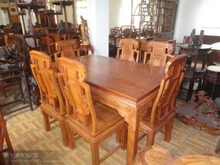 福禄寿餐桌 供应非洲花梨木红木家具餐厅餐桌系列，尽显家居尊贵典雅